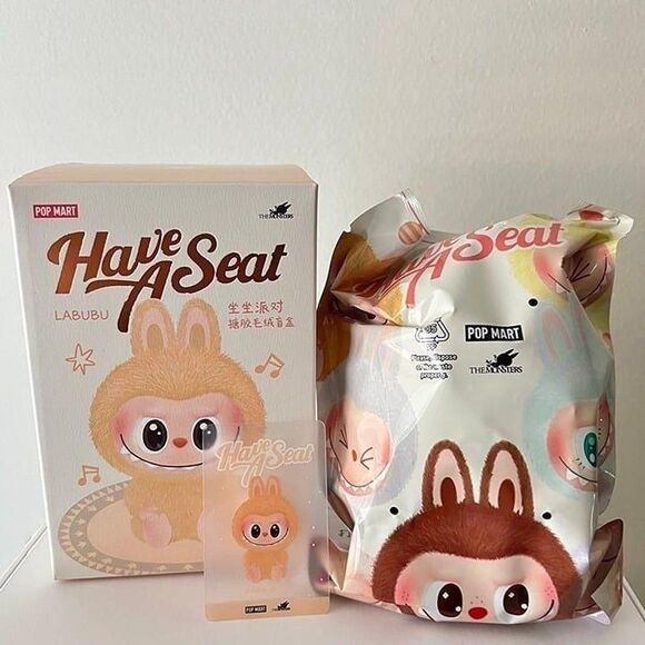 100% Authentic Pop Mart Labubu Have a Seat - Baba - Picture 1 of 6